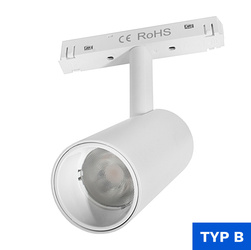 Spotlight for magnetic rail white 15W 4000K DDCX-B15 - TYPE B